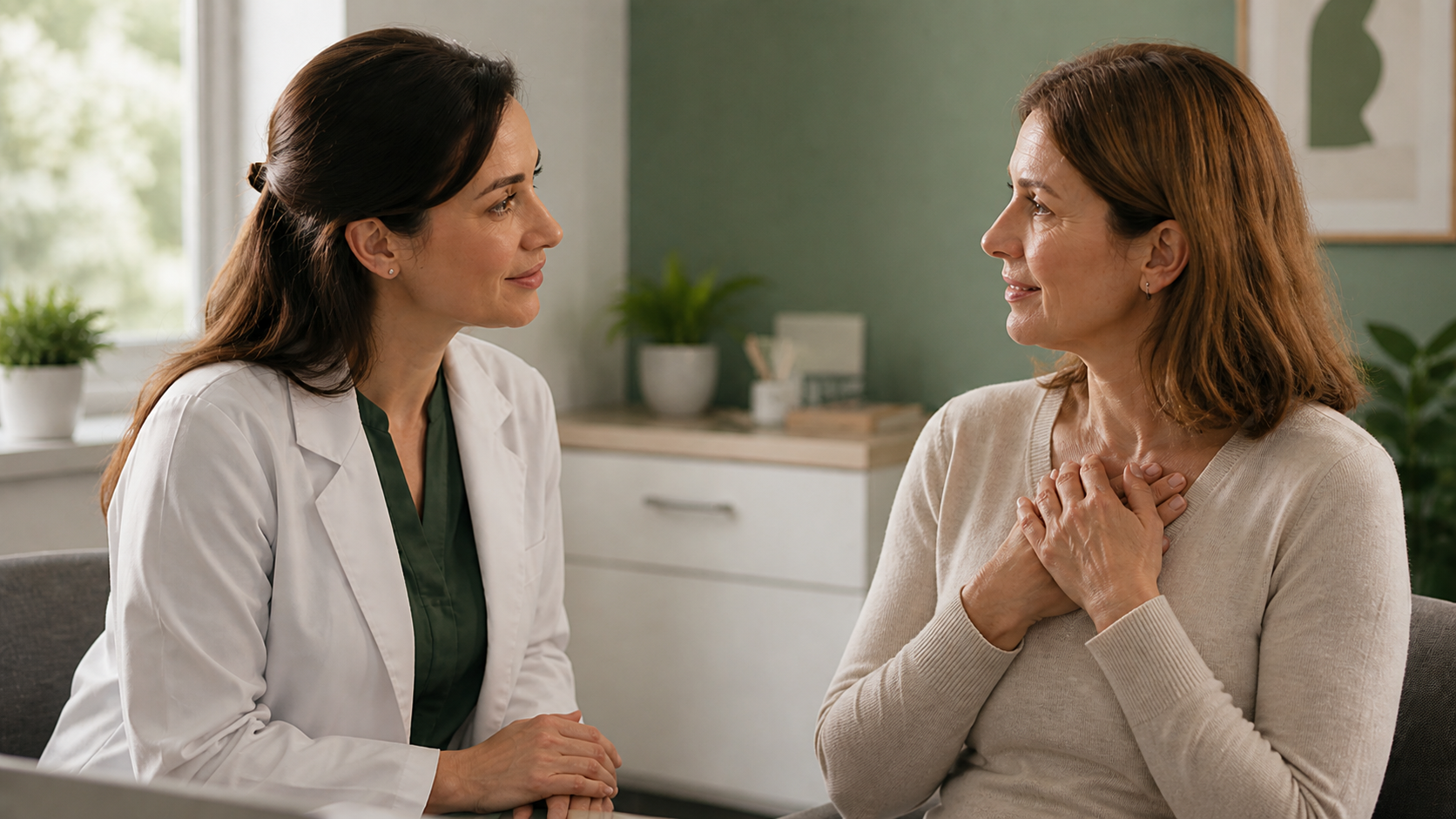 Consultatie medicala — discutie cu doctorul